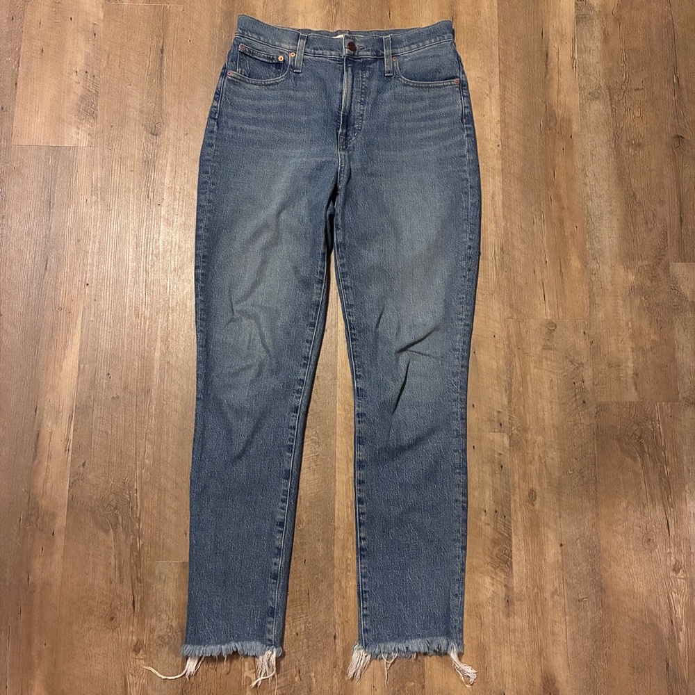 Madewell The Perfect Vintage Jean with Frayed Hem